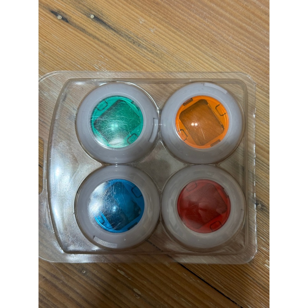 Instax Mini Color Close Up Lens Set Red Blue Green Orange - Picture 2 of 2